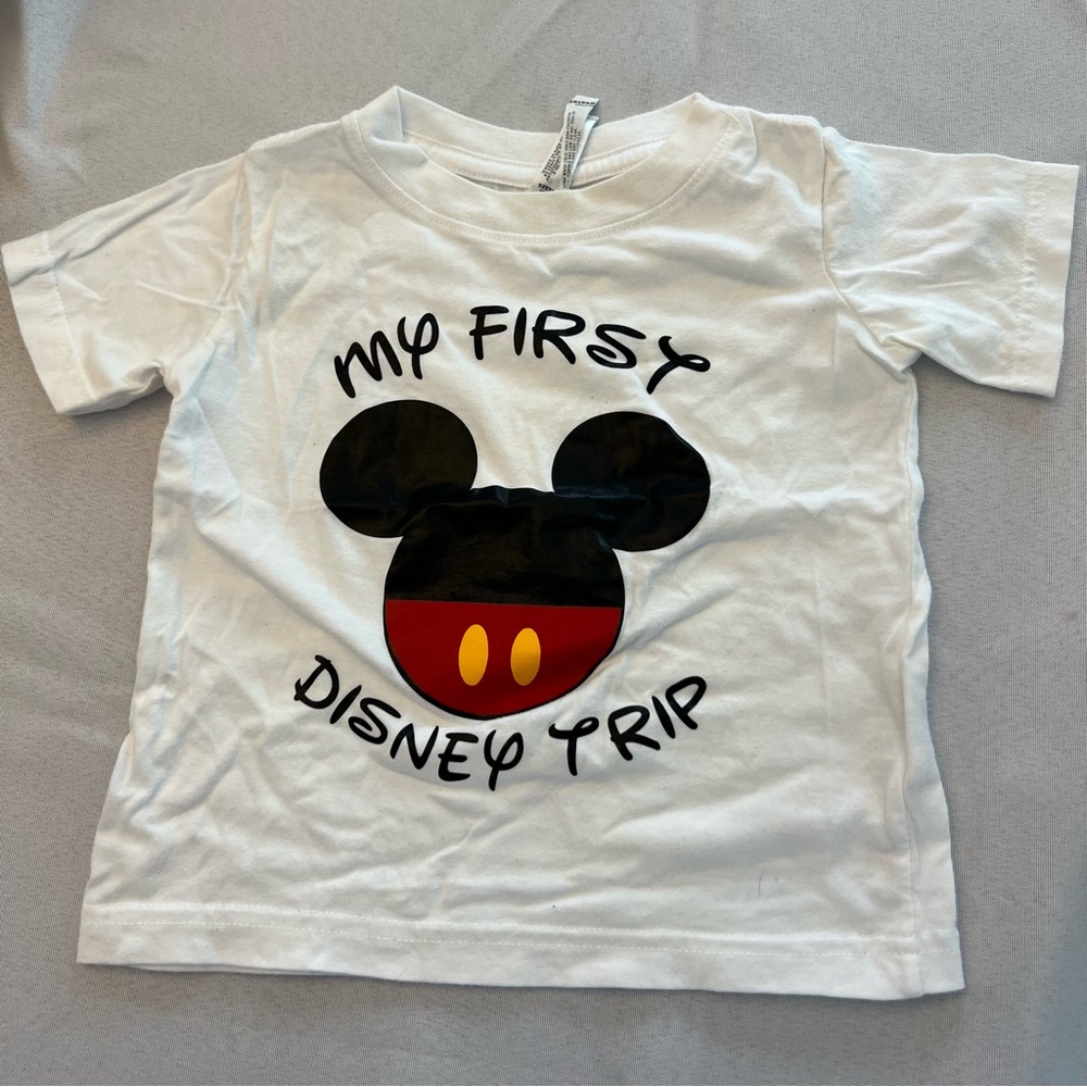 “My First Disney Trip” shirt size 18m